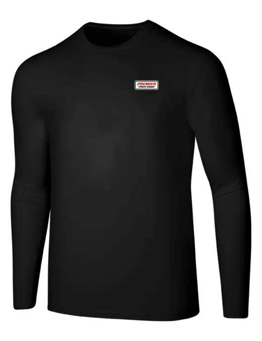 Seriously Soft Black Long Sleeve T-Shirt w/Premier Truck Group Logo