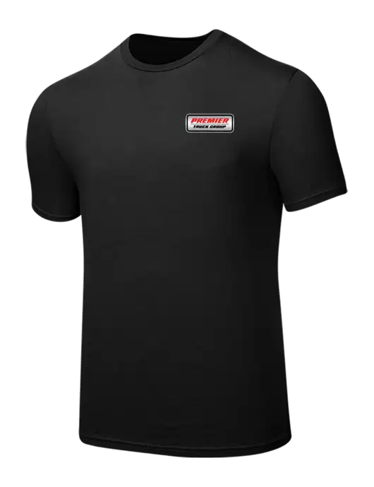Seriously Soft Black T-Shirt w/Premier Truck Group Logo
