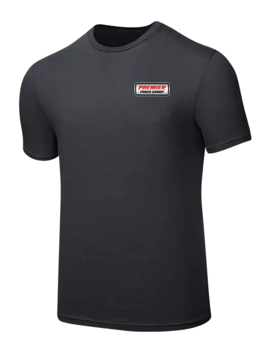 Seriously Soft Charcoal T-Shirt w/Premier Truck Group Logo