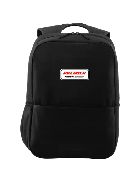 Access Square Laptop Black Backpack w/Premier Truck Group Logo