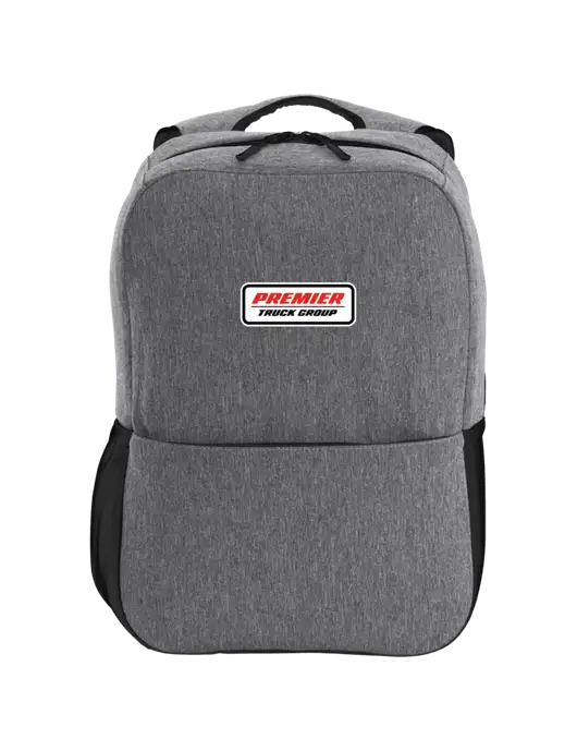 Access Square Laptop Graphite Heather/Black Backpack w/Premier Truck Group Logo