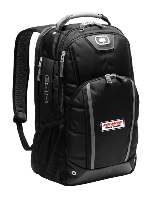 OGIO Black Bolt Pack w/Premier Truck Group Logo