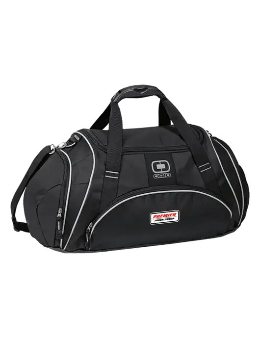 OGIO Black Crunch Duffel
 w/Premier Truck Group Logo