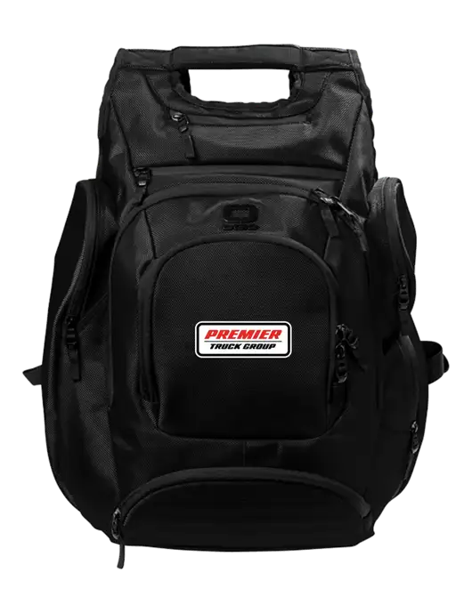 OGIO Blacktop Metro Ballistic Laptop Backpack w/Premier Truck Group Logo