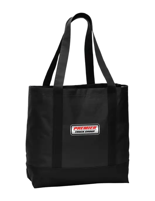 Carryall Black/Black Day Tote w/Premier Truck Group Logo