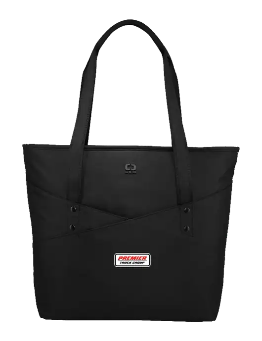 OGIO Black Downtown Tote 
 w/Premier Truck Group Logo
