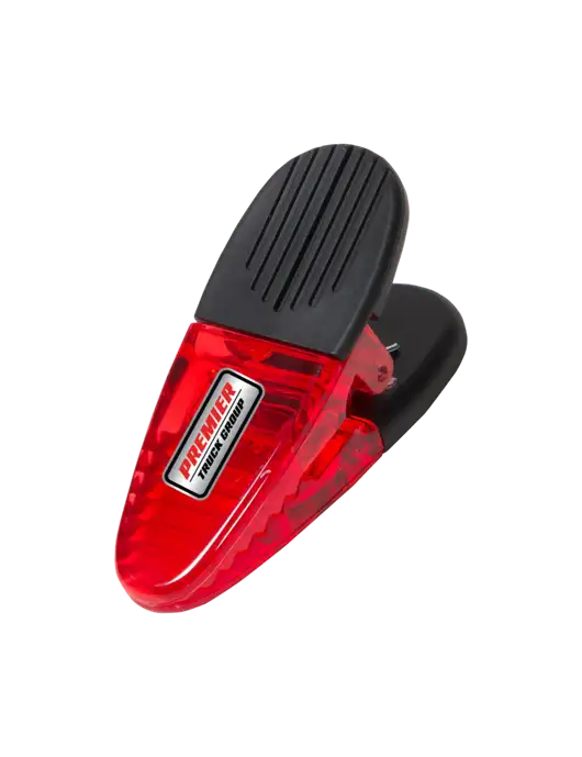 Magnetic Red Power Clip w/Premier Truck Group Logo