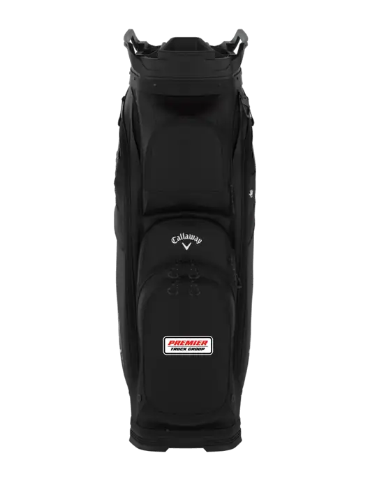 Callaway Org 14 Black Cart Golf Bag  w/Premier Truck Group Logo
