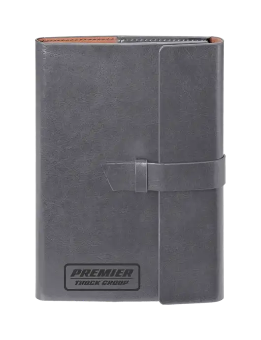 Fabrizio Grey 6.875 x 9.56 Portfolio w/Premier Truck Group Logo