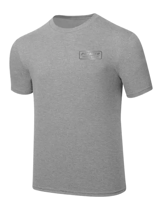 Simply Soft Heathered Light Grey 4.5oz  Poly/Combed Ring Spun Cotton T-Shirt w/Premier Truck Group Logo